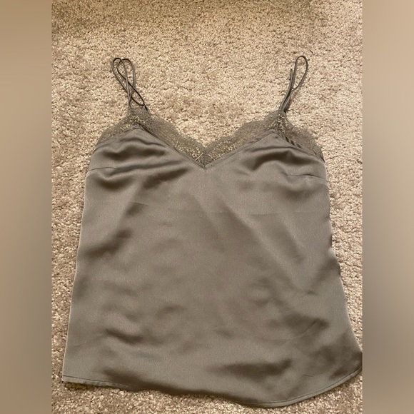Abercrombie & Fitch Sage Satin Cami - Picture 1 of 5